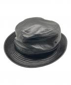 THE REAL McCOY'Sザ・リアルマッコイズ）の古着「レザーハット」｜ブラック