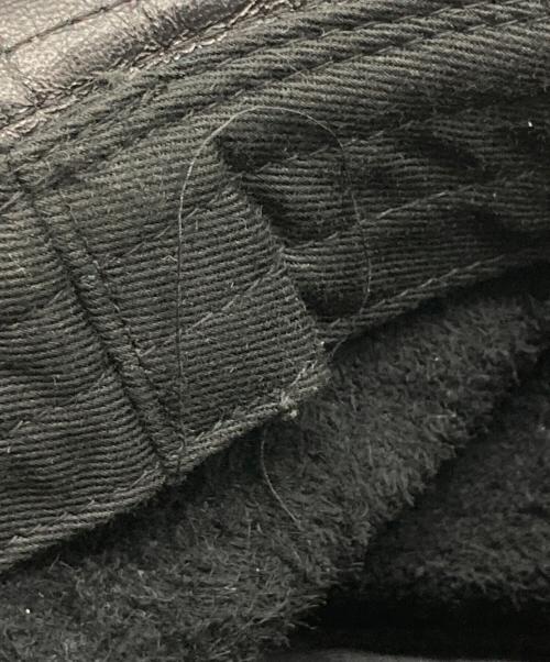 THE REAL McCOY'S（ザ・リアルマッコイズ）THE REAL McCOY'S (ザ・リアルマッコイズ) レザーハット ブラックの古着・服飾アイテム