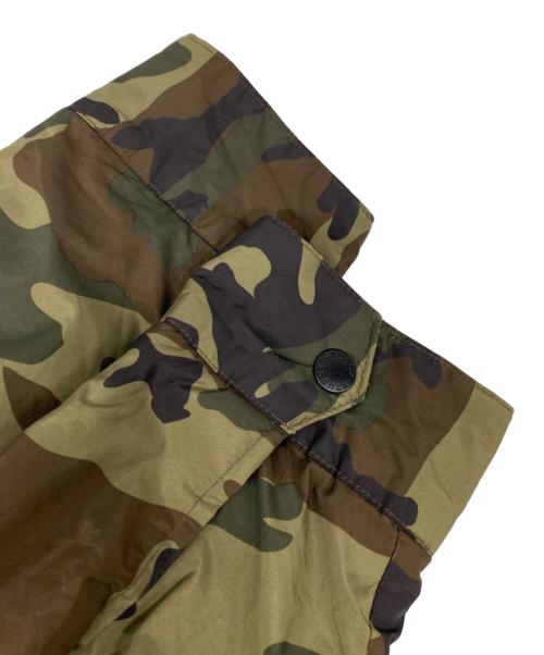 stussy（ステューシー）stussy (ステューシー) カモフラ柄 サークルロゴコーチジャケット カーキ サイズ:Lの古着・服飾アイテム