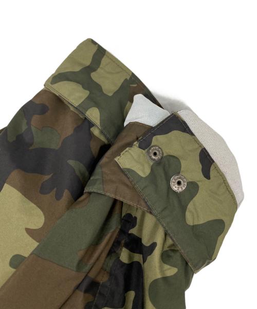 stussy（ステューシー）stussy (ステューシー) カモフラ柄 サークルロゴコーチジャケット カーキ サイズ:Lの古着・服飾アイテム