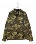 stussy（ステューシー）の古着「カモフラ柄 サークルロゴコーチジャケット」｜カーキ