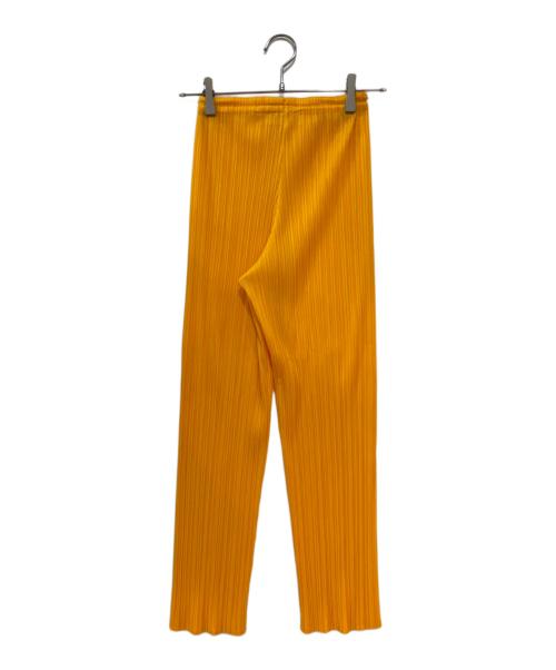 PLEATS PLEASE（プリーツプリーズ）PLEATS PLEASE (プリーツプリーズ) プリーツ パンツ オレンジ サイズ:1の古着・服飾アイテム