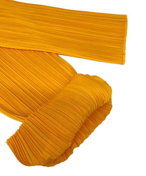 PLEATS PLEASE（プリーツプリーズ）PLEATS PLEASE (プリーツプリーズ) プリーツ パンツ オレンジ サイズ:1の古着・服飾アイテム