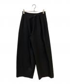 IIROTイロット）の古着「Wool Cross pants」｜ブラック