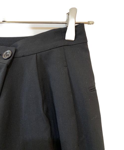 IIROT（イロット）IIROT (イロット) Wool Cross pants ブラック サイズ:36の古着・服飾アイテム