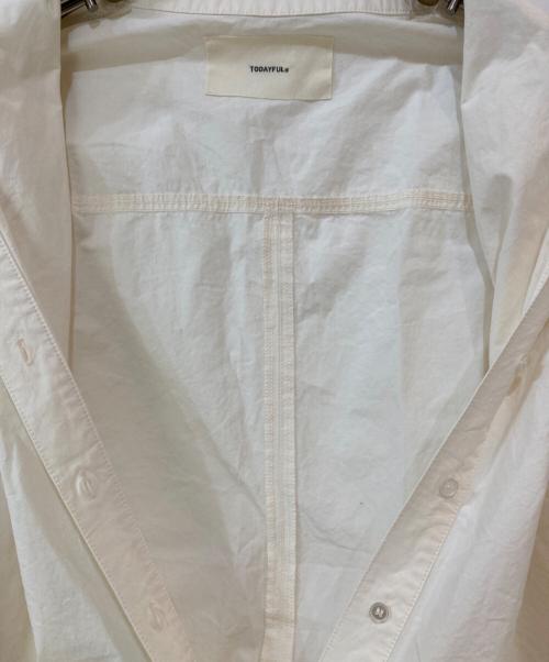 TODAYFUL（トゥデイフル）TODAYFUL (トゥデイフル) TypewriterShirts Combinaison ホワイト サイズ:36の古着・服飾アイテム