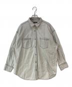 JOURNAL STANDARDジャーナルスタンダード）の古着「ライトオンスデニムシャツ」｜グレー