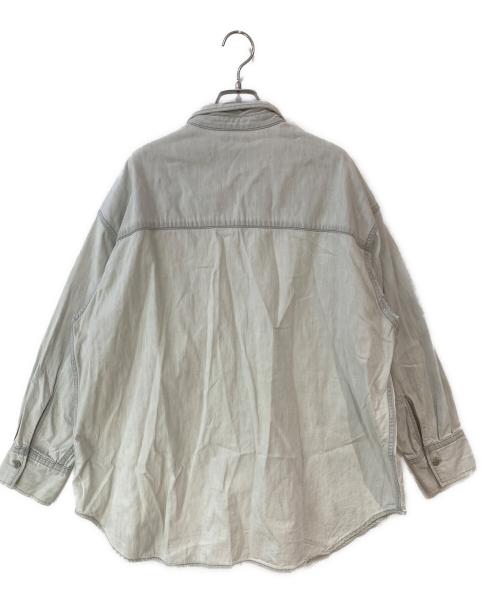 JOURNAL STANDARD（ジャーナルスタンダード）JOURNAL STANDARD (ジャーナルスタンダード) ライトオンスデニムシャツ グレー サイズ:FREEの古着・服飾アイテム