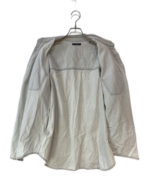 JOURNAL STANDARD（ジャーナルスタンダード）JOURNAL STANDARD (ジャーナルスタンダード) ライトオンスデニムシャツ グレー サイズ:FREEの古着・服飾アイテム