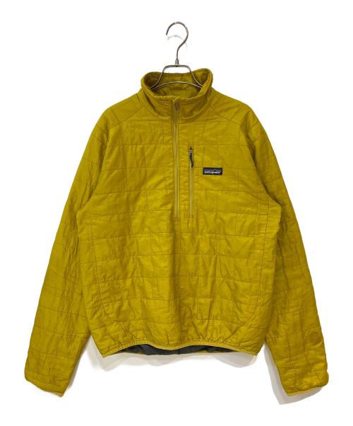 Patagonia（パタゴニア）Patagonia (パタゴニア) Nano Puff Pullover ナノパフプルオーバージャケット イエロー サイズ:Sの古着・服飾アイテム