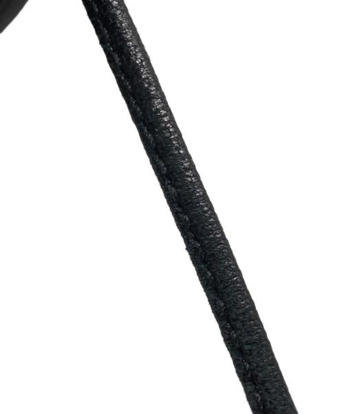 BOTTEGA VENETA（ボッテガベネタ）BOTTEGA VENETA (ボッテガベネタ) SMALL CASSETTE スモール カセット バケットバッグ ブラックの古着・服飾アイテム