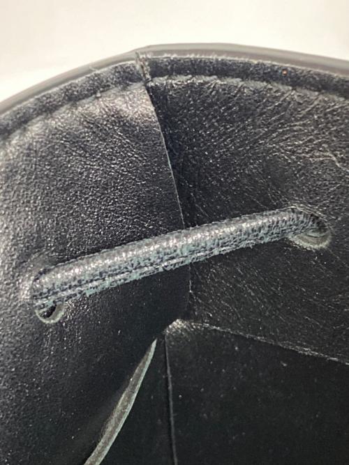 BOTTEGA VENETA（ボッテガベネタ）BOTTEGA VENETA (ボッテガベネタ) SMALL CASSETTE スモール カセット バケットバッグ ブラックの古着・服飾アイテム