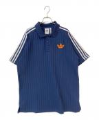 adidasアディダス）の古着「Adicolor 70s Vintage Polo Shirt」｜ネイビー