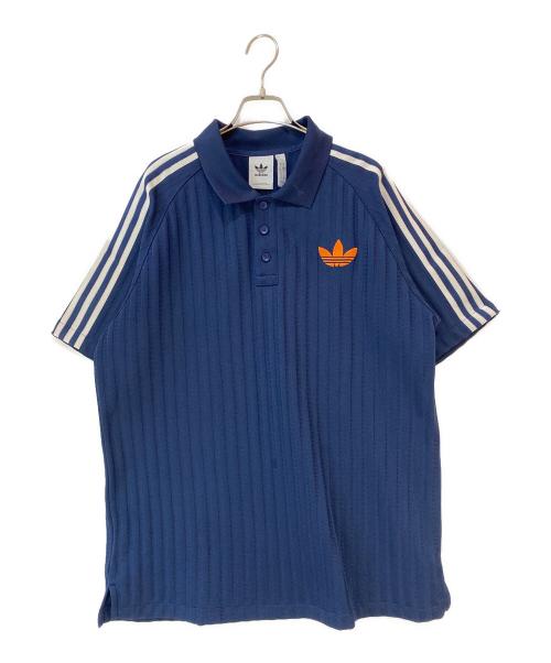 adidas（アディダス）adidas (アディダス) Adicolor 70s Vintage Polo Shirt ネイビー サイズ:4XLの古着・服飾アイテム