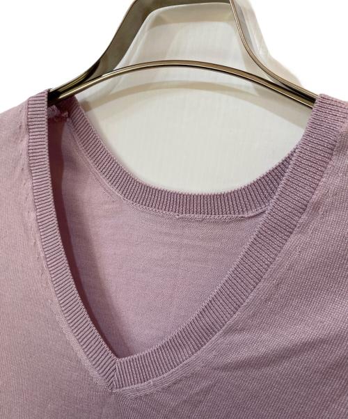 SLOANE（スローン）SLOANE (スローン) シルク混ニット ピンク サイズ:2の古着・服飾アイテム