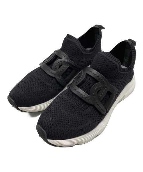 TOD'S（トッズ）TOD'S (トッズ) ケイト ハイテクファブリック スニーカー ブラック サイズ:38の古着・服飾アイテム