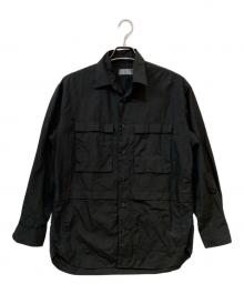 Hysteric Glamour（ヒステリックグラマー）の古着「SONIC YOUTH/DIRTY 4ポケットシャツ」｜ブラック