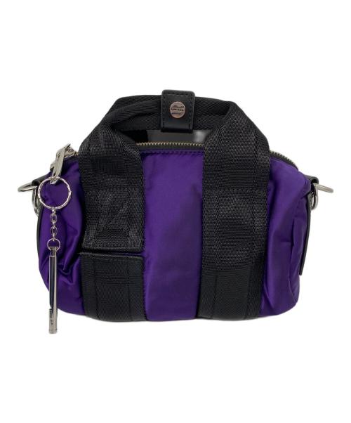 DIESEL（ディーゼル）DIESEL (ディーゼル) FRYDA ミニショルダーボディバッグ パープルの古着・服飾アイテム