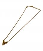 LOUIS VUITTONルイ ヴィトン）の古着「エセンシャルV ゴールドネックレス」｜ゴールド