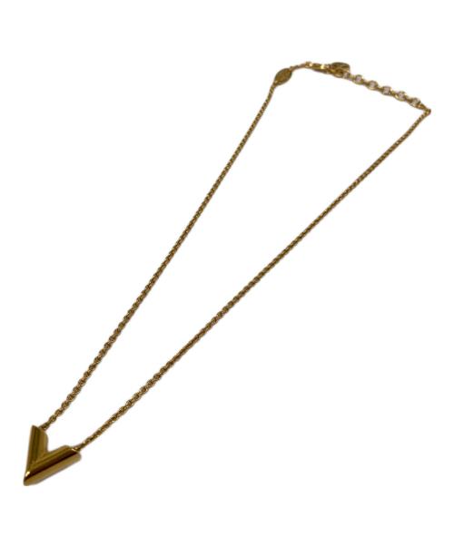 LOUIS VUITTON（ルイ ヴィトン）LOUIS VUITTON (ルイ ヴィトン) エセンシャルV ゴールドネックレス ゴールド サイズ:なしの古着・服飾アイテム