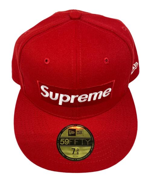 SUPREME（シュプリーム）SUPREME (シュプリーム) New Era (ニューエラ) 21SS ChampionShip Box Logo キャップ レッドの古着・服飾アイテム