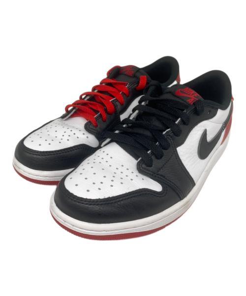 NIKE（ナイキ）NIKE (ナイキ) AIR JORDAN 1 RETRO LOW OG ローカットスニーカー WHITE/BLACK-VARSITY  サイズ:25.5の古着・服飾アイテム