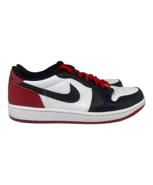 NIKE（ナイキ）NIKE (ナイキ) AIR JORDAN 1 RETRO LOW OG ローカットスニーカー WHITE/BLACK-VARSITY  サイズ:25.5の古着・服飾アイテム