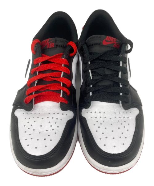 NIKE（ナイキ）NIKE (ナイキ) AIR JORDAN 1 RETRO LOW OG ローカットスニーカー WHITE/BLACK-VARSITY  サイズ:25.5の古着・服飾アイテム