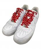 NIKE×SUPREMEナイキ×シュプリーム）の古着「AIR FORCE 1 LOW/SUPREME ローカットスニーカー」｜WHITE/WHITE