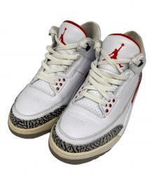 NIKE（ナイキ）の古着「AIR JORDAN 3 RETRO ハイカットスニーカー」｜"KATRINA"WHITE/FIRE 