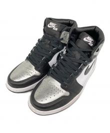 NIKE（ナイキ）の古着「AIR JORDAN 1 HIGH OG ハイカットスニーカー」｜BLACK/BLACK-METALLIC