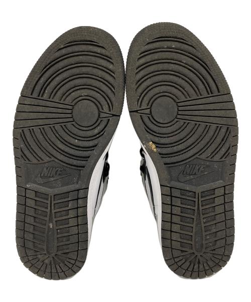 NIKE（ナイキ）NIKE (ナイキ) AIR JORDAN 1 HIGH OG ハイカットスニーカー BLACK/BLACK-METALLIC SILVER サイズ:26の古着・服飾アイテム