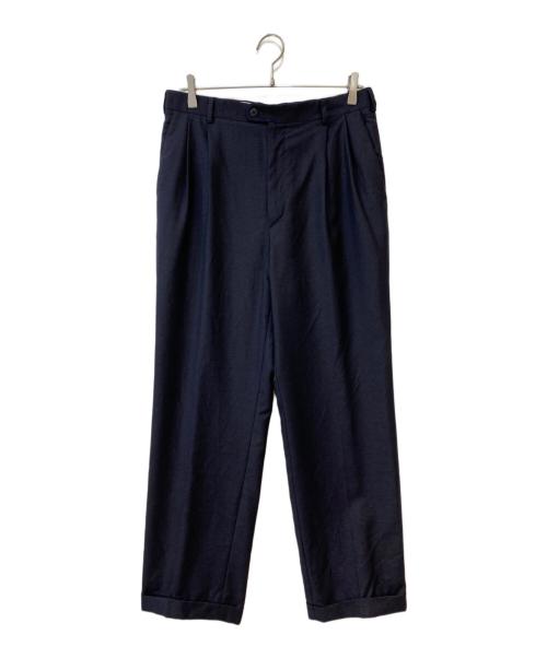 Zenella（ゼネラ）Zenella (ゼネラ) BENNETT ツータックスラックス ネイビー サイズ:34の古着・服飾アイテム