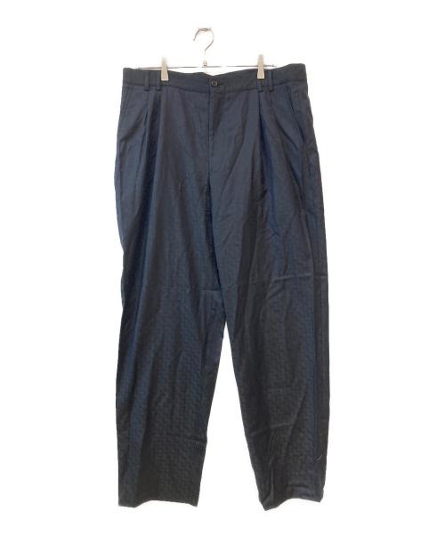 GIANNI VERSACE（ジャンニ・ヴェルサーチ）GIANNI VERSACE (ジャンニ・ヴェルサーチ) ダブルブレステッド セットアップスーツ ネイビー サイズ:56の古着・服飾アイテム