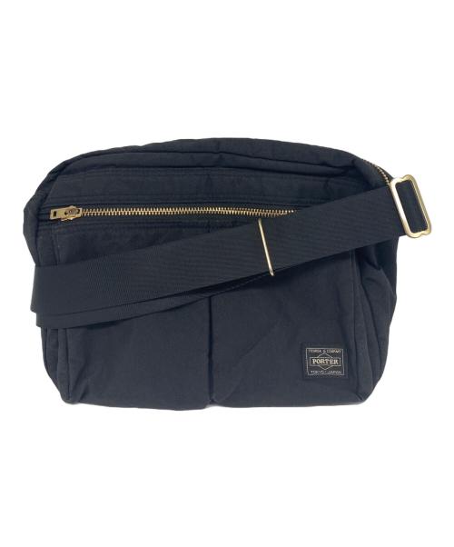 PORTER（ポーター）PORTER (ポーター) DRAFT SHOULDER BAG(S) ブラック サイズ:なしの古着・服飾アイテム