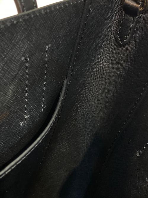 MICHAEL KORS（マイケル・コース）MICHAEL KORS (マイケル・コース) VINCENT トート ウィズ カードケース アタッチ スモール ブラック サイズ:なしの古着・服飾アイテム