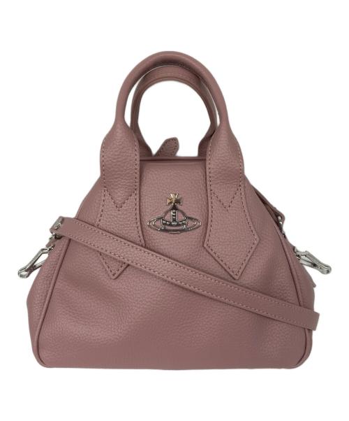 Vivienne Westwood（ヴィヴィアンウエストウッド）Vivienne Westwood (ヴィヴィアンウエストウッド) Mini Yasmine Bag 2WAYショルダーバッグ ピンクの古着・服飾アイテム