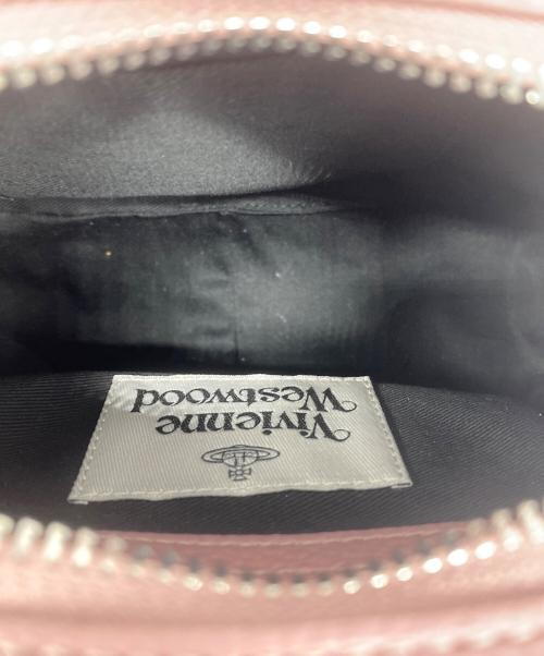 Vivienne Westwood（ヴィヴィアンウエストウッド）Vivienne Westwood (ヴィヴィアンウエストウッド) Mini Yasmine Bag 2WAYショルダーバッグ ピンクの古着・服飾アイテム