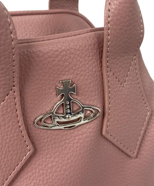 Vivienne Westwood（ヴィヴィアンウエストウッド）Vivienne Westwood (ヴィヴィアンウエストウッド) Mini Yasmine Bag 2WAYショルダーバッグ ピンクの古着・服飾アイテム