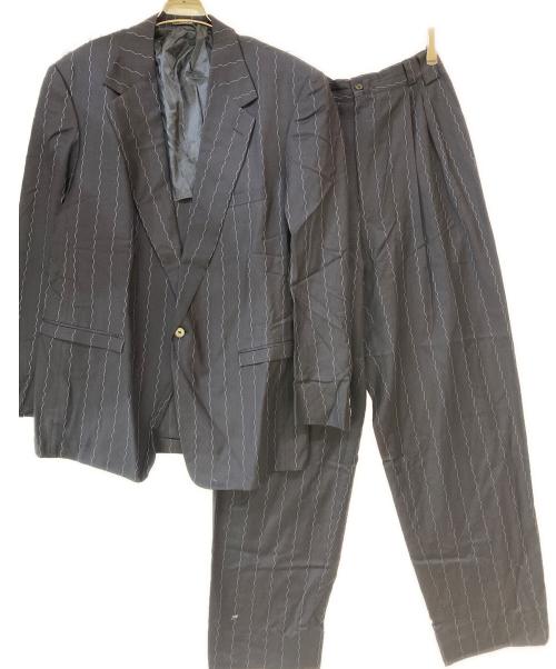 GIANNI VERSACE（ジャンニ・ヴェルサーチ）GIANNI VERSACE (ジャンニ・ヴェルサーチ) セットアップスーツ ネイビー サイズ:52の古着・服飾アイテム