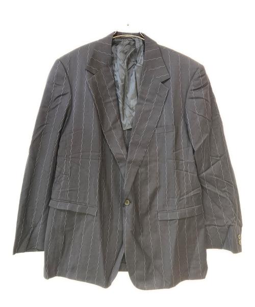 GIANNI VERSACE（ジャンニ・ヴェルサーチ）GIANNI VERSACE (ジャンニ・ヴェルサーチ) セットアップスーツ ネイビー サイズ:52の古着・服飾アイテム