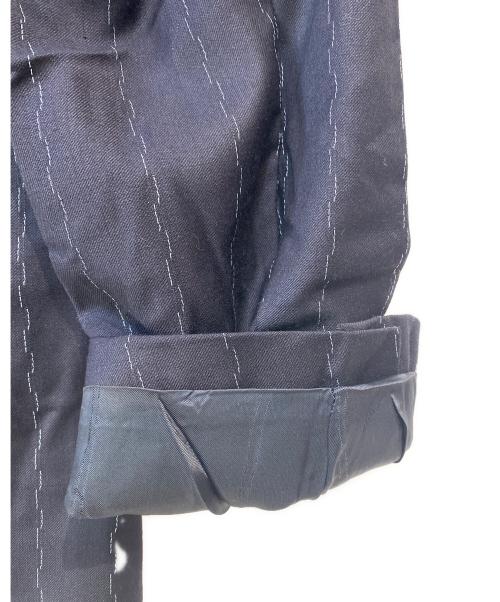 GIANNI VERSACE（ジャンニ・ヴェルサーチ）GIANNI VERSACE (ジャンニ・ヴェルサーチ) セットアップスーツ ネイビー サイズ:52の古着・服飾アイテム