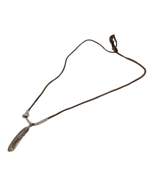 Tady & King（タディアンドキング）Tady & King (タディアンドキング) 特大SVフェザーK18イーグル ネックレス シルバー サイズ:なしの古着・服飾アイテム