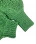 中古・古着 Mame Kurogouchi (マメクロゴウチ) Botanical Pattern Knitted Lame Cardigan グリーン サイズ:2：14000円