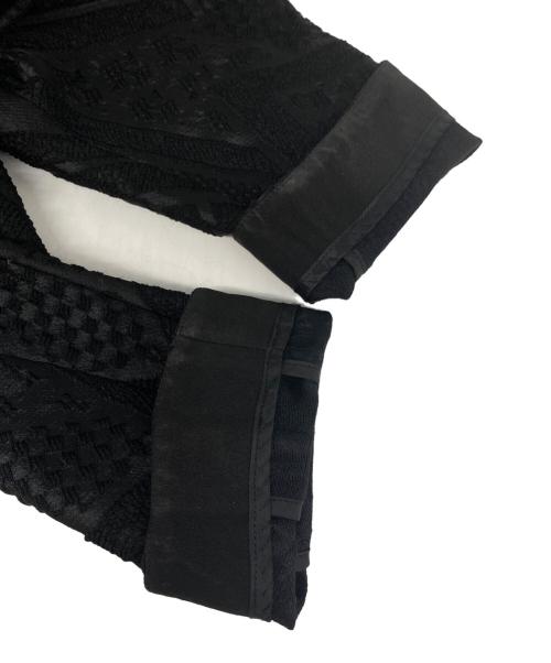 Mame Kurogouchi（マメクロゴウチ）Mame Kurogouchi (マメクロゴウチ) Traditional Pattern Jacquard Blouson ブラック サイズ:1の古着・服飾アイテム