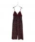 Mame Kurogouchi (マメクロゴウチ) Floral Jacquard Sleeveless Jumpsuits バーガンディー サイズ:2：20000円