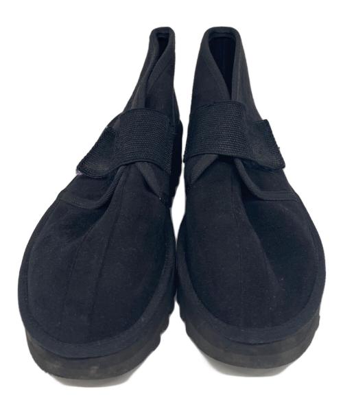 HYKE（ハイク）HYKE (ハイク) MARBOT (マルボー) BELT SHOES / シャークソールシューズ ブラック サイズ:37の古着・服飾アイテム