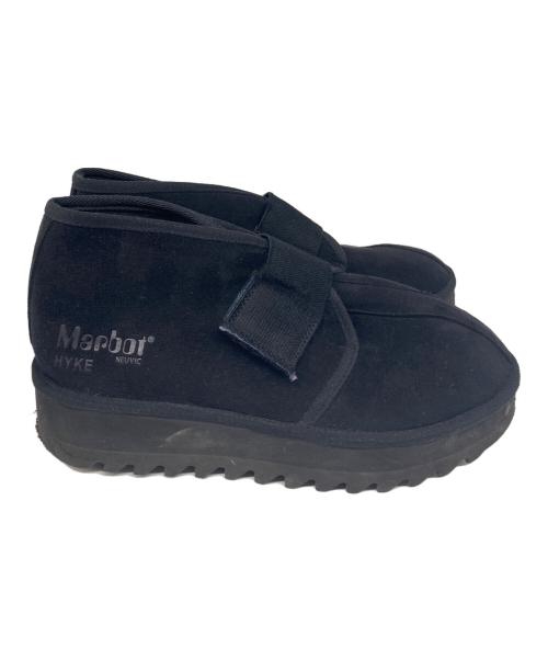 HYKE（ハイク）HYKE (ハイク) MARBOT (マルボー) BELT SHOES / シャークソールシューズ ブラック サイズ:37の古着・服飾アイテム