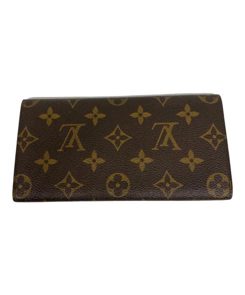 LOUIS VUITTON（ルイ ヴィトン）LOUIS VUITTON (ルイ ヴィトン) ポルトフォイユ 3カルトクレディ 札入れ ブラウン サイズ:なしの古着・服飾アイテム