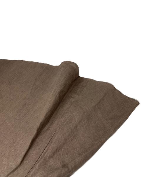 1er Arrondissement（プルミエ アロンディスモン）1er Arrondissement (プルミエ アロンディスモン) プルミエアロンディスモン ボリュームスリーブ リネン ドレスワンピース ベージュ サイズ:36の古着・服飾アイテム